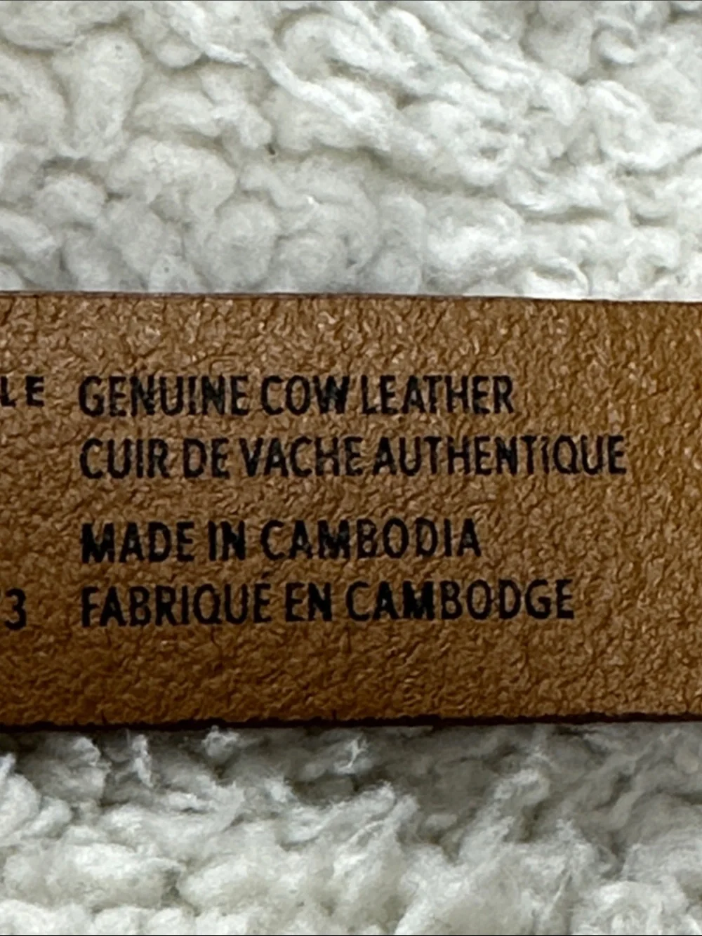American Eagle Vintage 70s Tan leather belt with brass hardware M EUC!